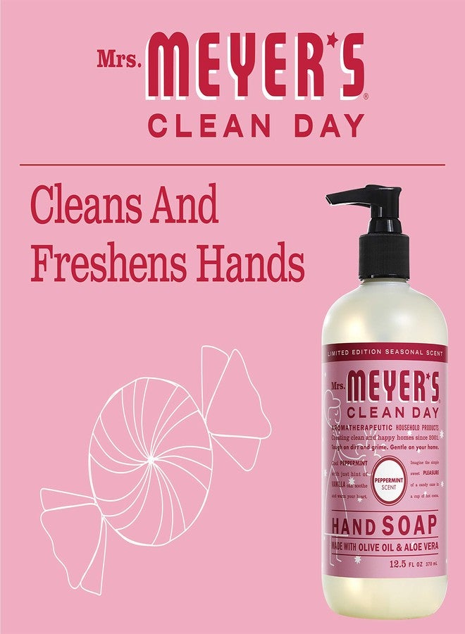 Mrs. MEYER'S CLEAN DAY Liquid Hand Soap, Peppermint, 12.5 oz (Pack of 3) - Image 4